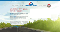 Desktop Screenshot of americanasphaltmaterials.com